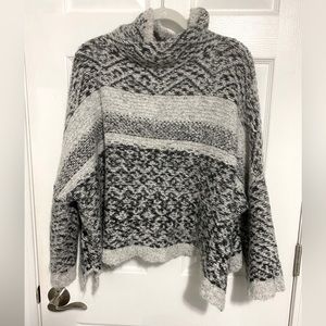 Moth for Anthropologie mock neck sweater